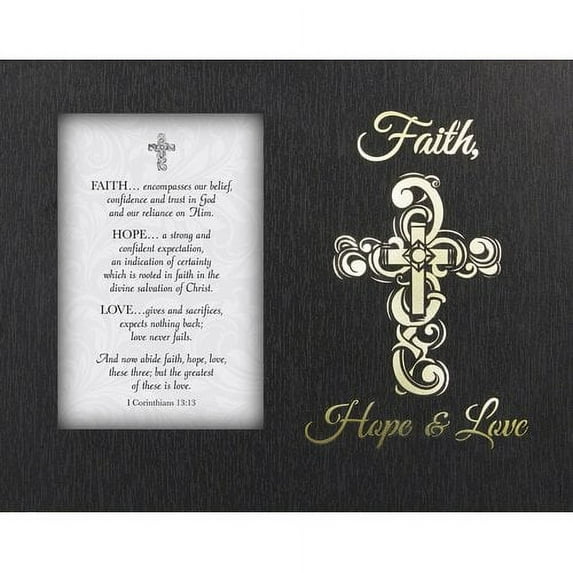 CB Gift Faith, Hope, Love Picture Frame