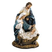 CB Gift Michael Adams Come Adore Him Nativity Musical Figurine, 7.5"
