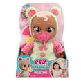 thumbnail interactive-video image 1 of Cry Babies Mealtime Mindy 11.4" Baby Doll w/ 4 accessories, 15 sounds and reactions, 1 of 10