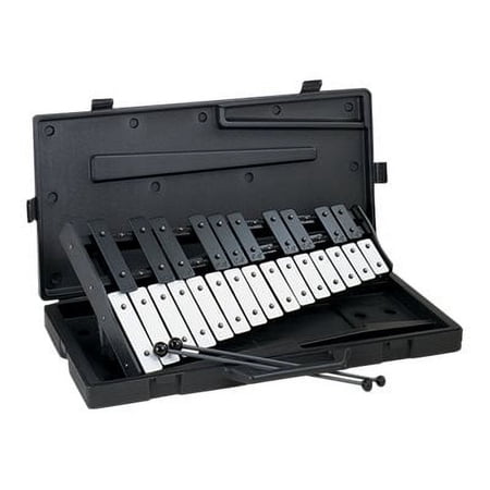CB Percussion 6854 - Metallophone - double row - 25 bars - 2 octaves - black, white