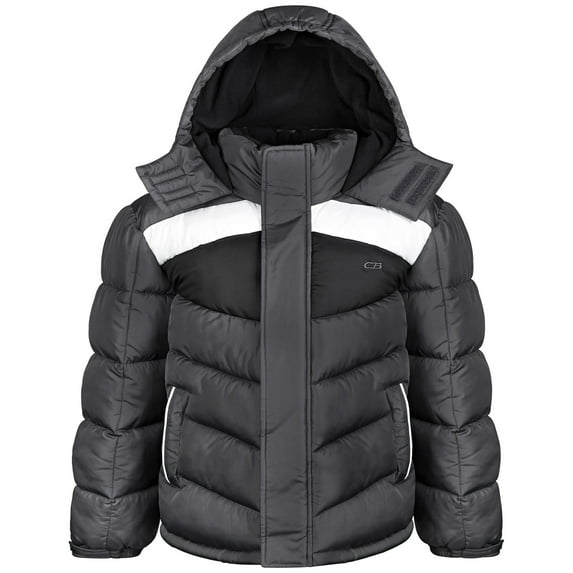 CB Sports Toddler Boys Quilted Puffer Coat 4T