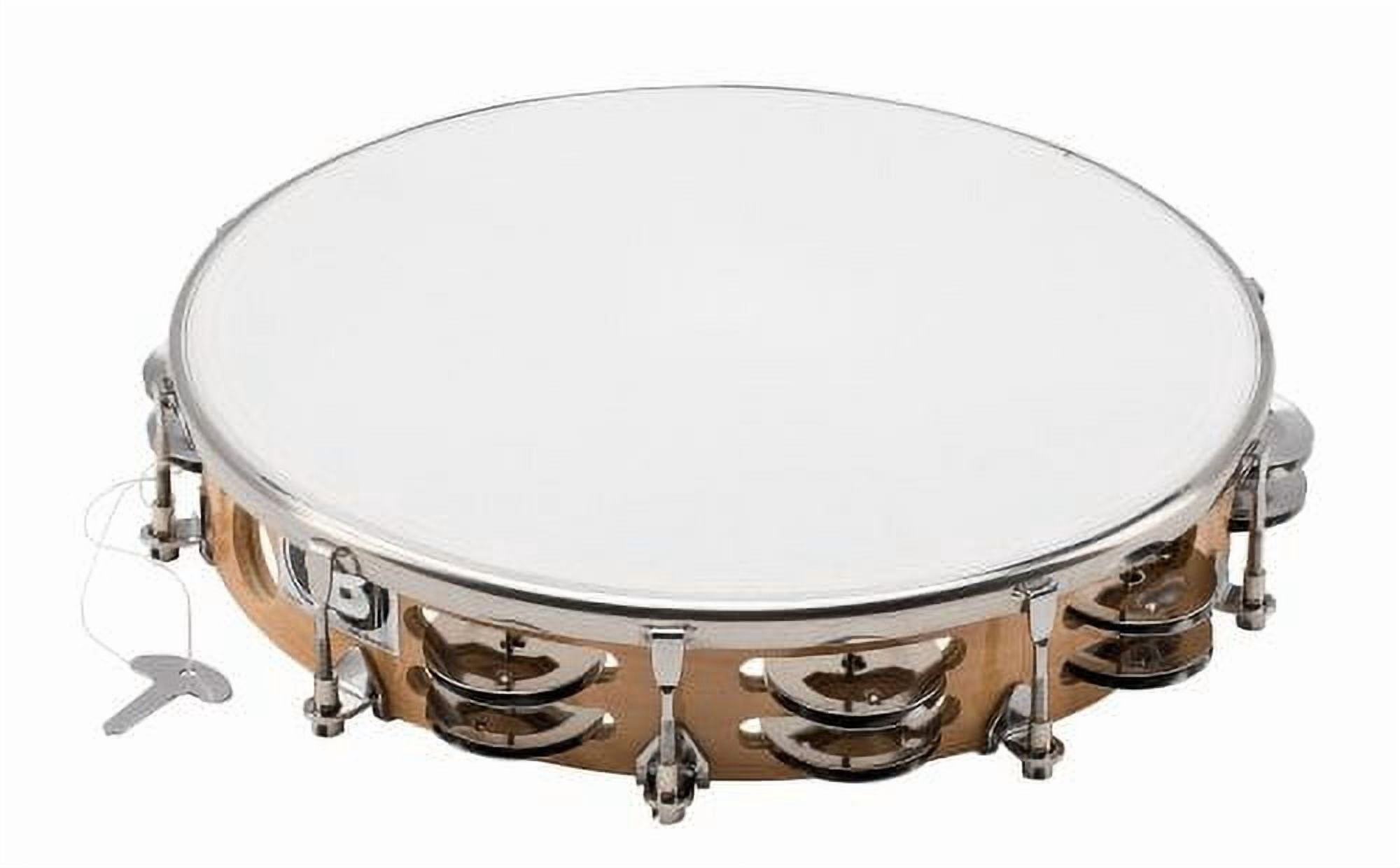 CB Drums 10 in. Double Row Tunable Tambourine