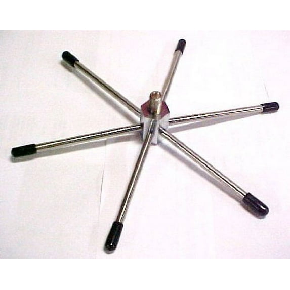 CB Wilson Firestik Francis Astatic Cb Radio Antenna Ground plane 3/8 x 24 Black Tip Mirror Trucker