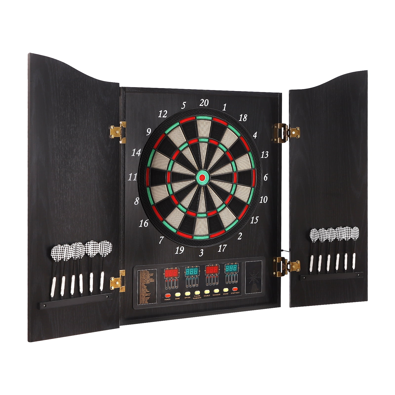 CB05E Electronic Dartboard Cabinet with 12 Darts