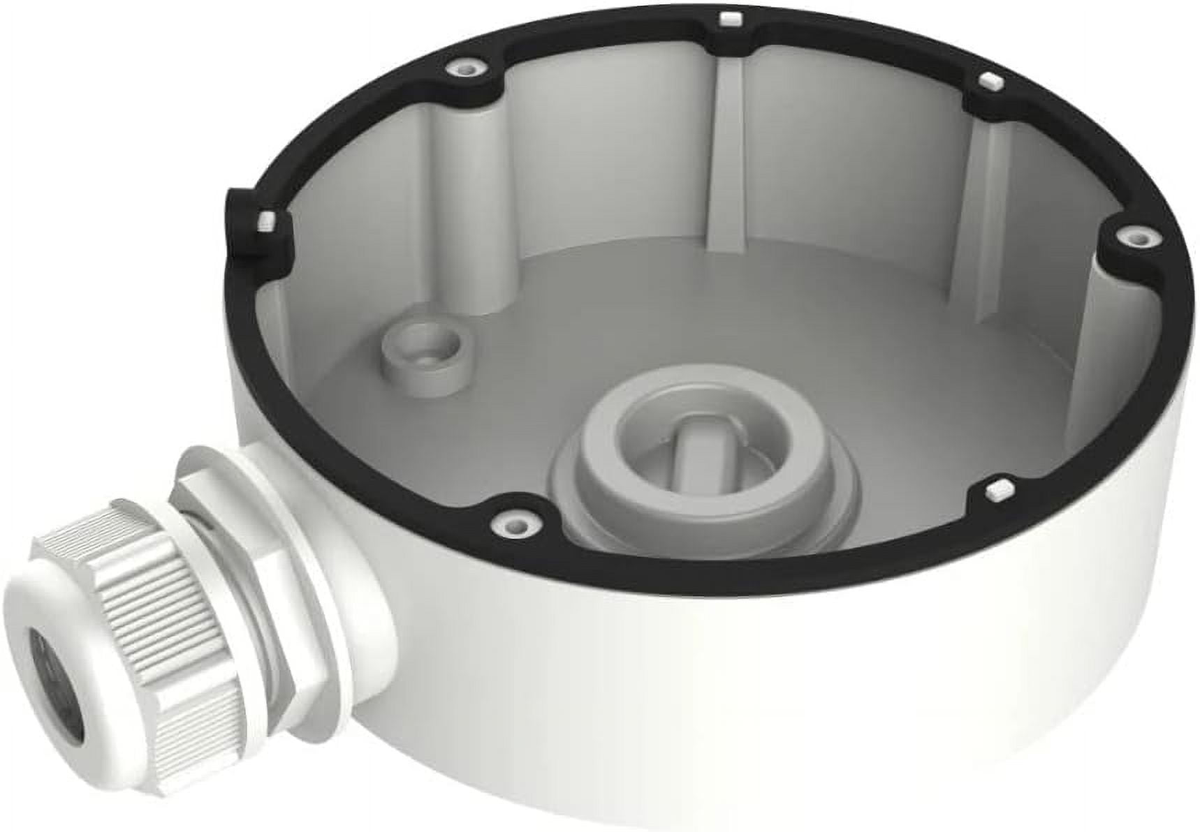 CB110 Conduit Base Security Camera Accessory Junction Box Bracket For Dome Camera, White, 1 PC(S