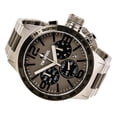 thumbnail image 1 of CB203 Men's Canteen Bracelet Grey Titanium Dial Two Tone Titanium Steel Chrono Watch, 1 of 4