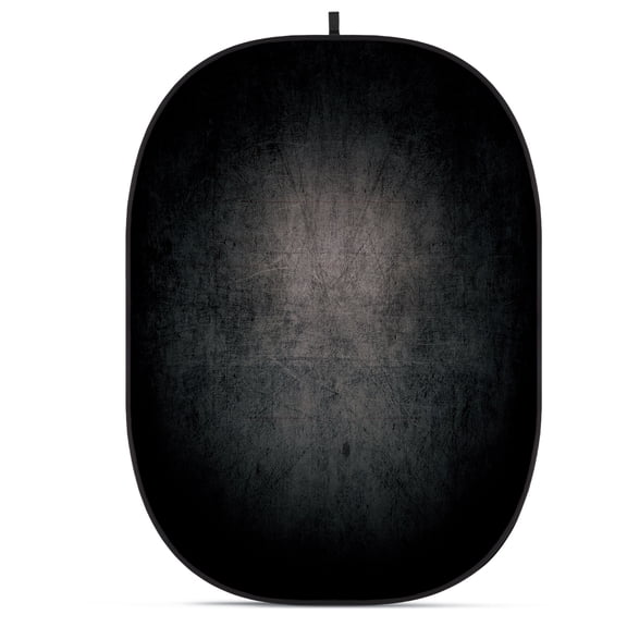 Glow CBA-TA0002 5x6.5' Fabric Collapsible Backdrop, Abstract Textured