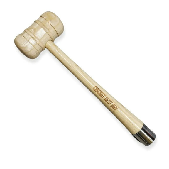 Bratla Cricket Bat Mallet and Cone Combo Hammer Wooden Knocking Applying Rubber Grip, One Size