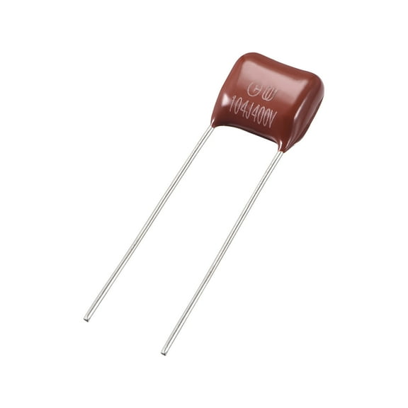 CBB21 Metallized Polypropylene Film Capacitors 400V 0.1uF for Electric Circuits Energy Saving Lamp 10pcs