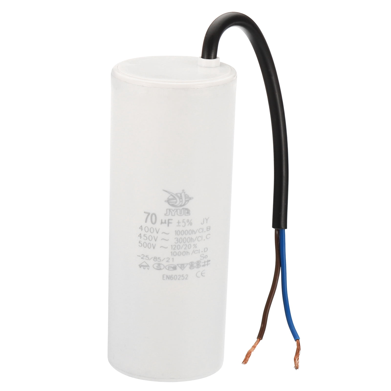 CBB60 25UF LAUFEN Kondensator AC 450V 50/60Hz Zylinder Boden mit 2 CBB60 25UF LAUFEN Kondensator AC 450V 50/60Hz Zylinder Boden mit 2