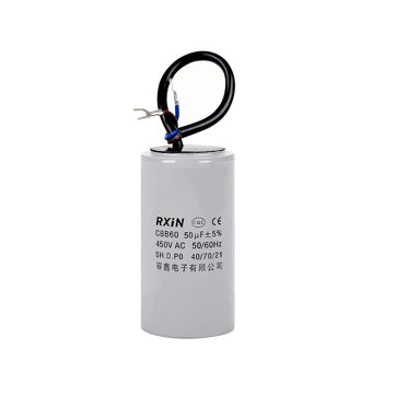2x CBB60 10uF 450V AC Motor Run Capacitors For Washing Machine & Pump Motors