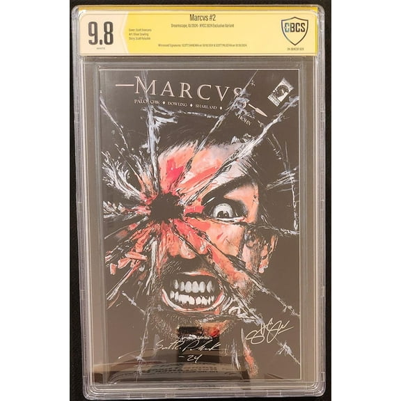 CBCS MARCVS #2 Cover C NYCC Exclusive Dreamscape Publishing 9.8 Graded Comic Book