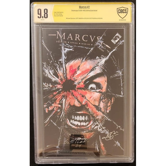 CBCS MARCVS #2 Cover C NYCC Exclusive Dreamscape Publishing  9.8 Graded Comic Book