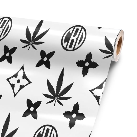 CBD Black 120” x 52” Vinyl Wrap Sheet for large or custom items | 3M wrap DIY to custom skin gear of all types and sizes, including vehicles, boats, appliances, furniture, atv’s, golf