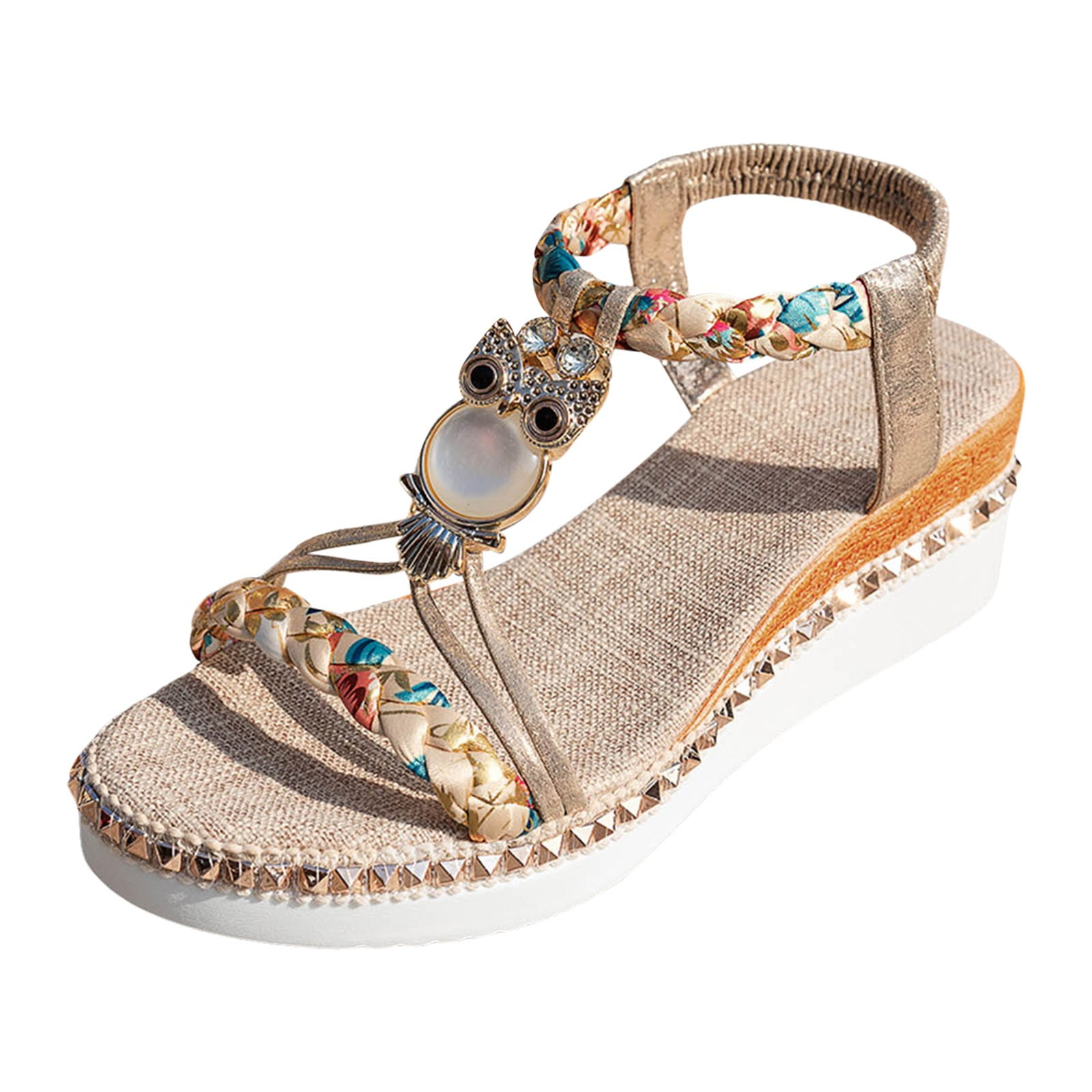 Gemma | Bohemian Rhinestone Sandals