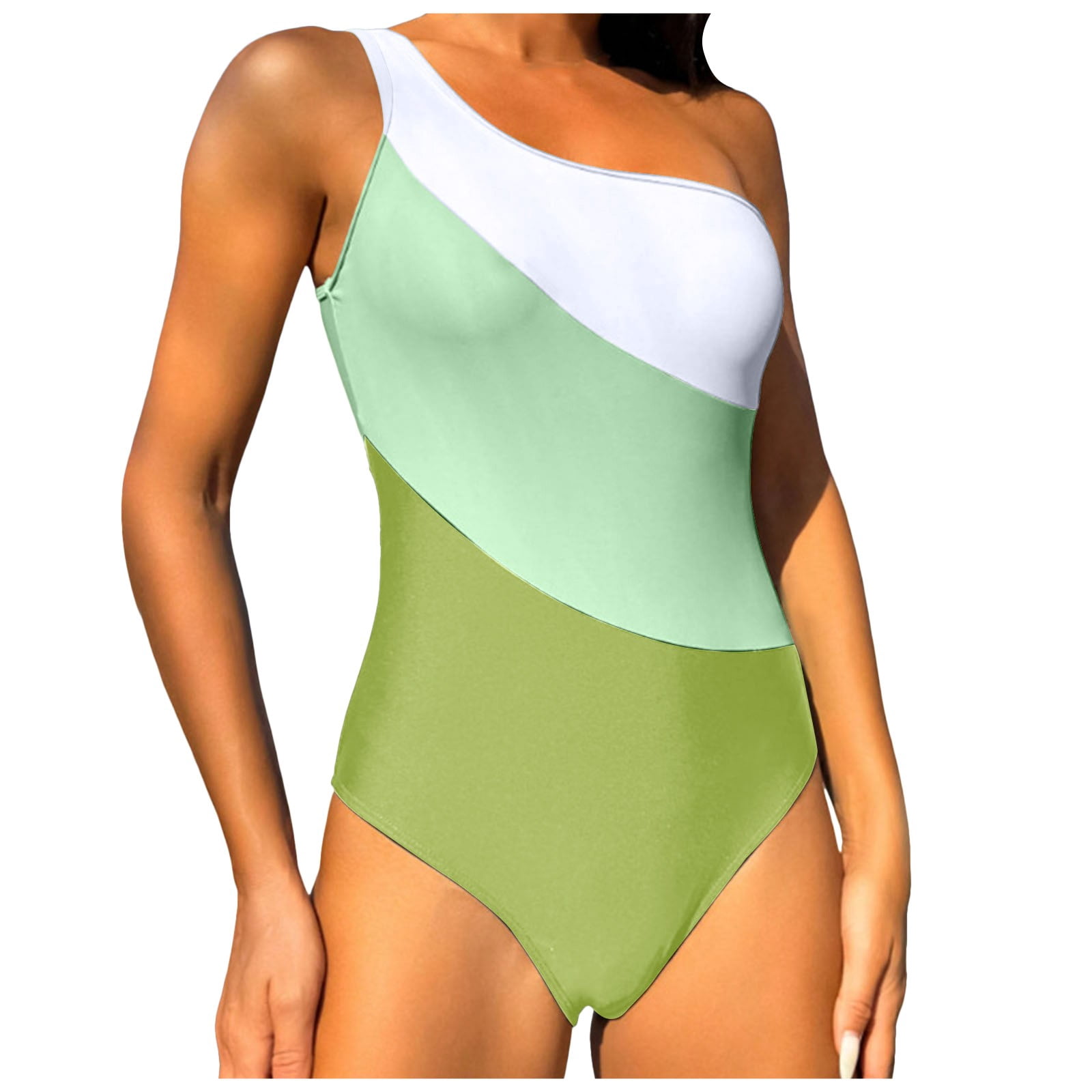 CBDElite One Shoulder Swimsuit 1 Piece Swimsuit for Women 2025 Color ...