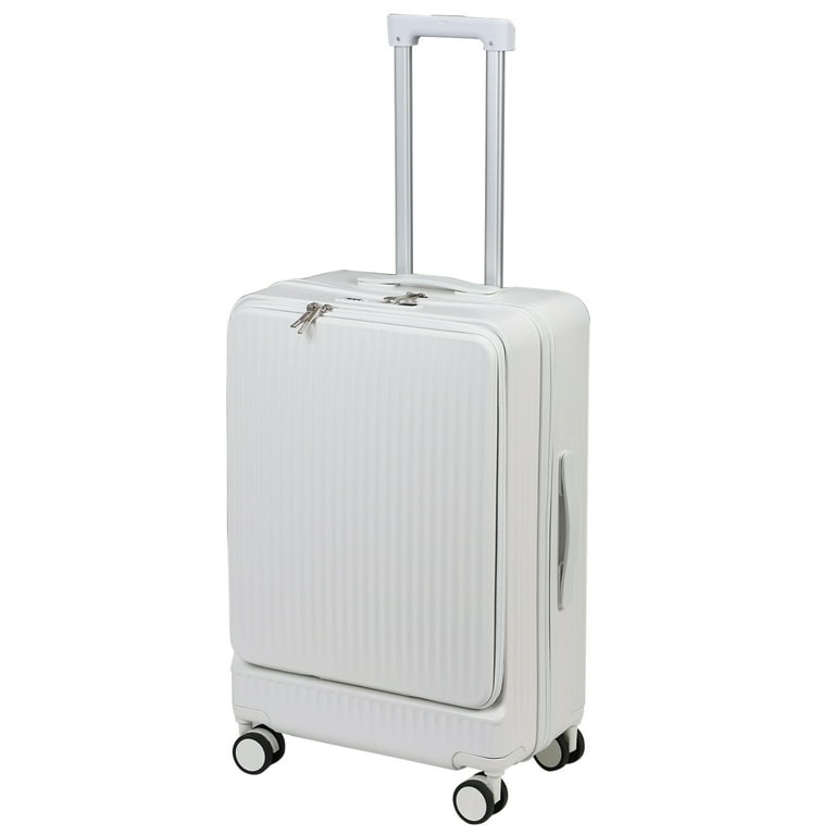 Luggage with built in cup holder deals