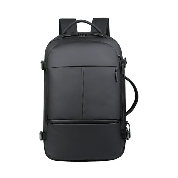 CBEHTWI Travel Backpack Expandable Capacity Computer Bag with USB Charging Port Waterproof Anti-Theft Lock Wet/Dry Separation Pockets Weekender Carry-On Business Bag