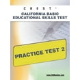thumbnail image 1 of CBEST CBEST CA Basic Educational Skills Test Practice Test 2, (Paperback), 1 of 1