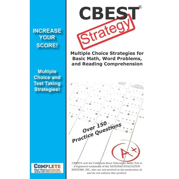 CBEST Strategy: Winning Multiple Choice Strategy for the CBEST exam, (Paperback)