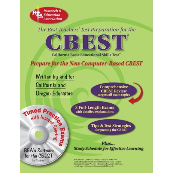 Pre-Owned CBEST W/ CD-ROM (Rea) - The Best Test Prep for the CBEST