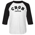 thumbnail image 1 of CBGB Adult Raglan Baseball T-Shirt, 1 of 2