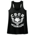 thumbnail image 1 of CBGB Black Junior Women's Racerback Tank Top T-Shirt, 1 of 2