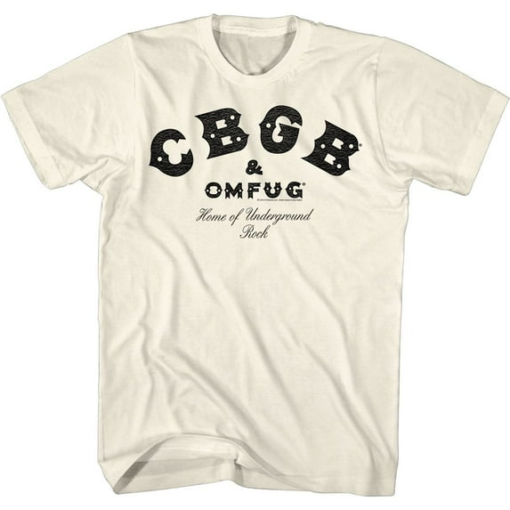 CBGB Black Natural Adult T-Shirt 2Xl