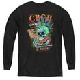 thumbnail image 1 of CBGB City Mowhawk Youth Long Sleeve T-Shirt Black, 1 of 1