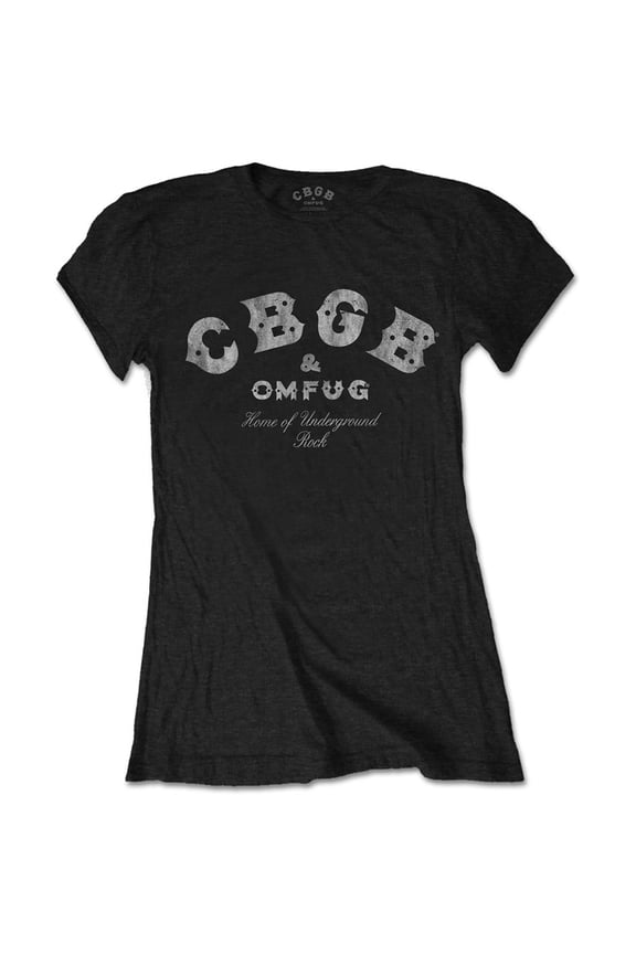 CBGB Ladies T-Shirt: Classic Logo (X-Large)