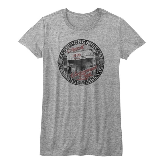 CBGB Circle Scene Athletic Heather Women's T-Shirt