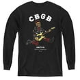 thumbnail image 1 of CBGB Skull Jump Youth Long Sleeve T-Shirt Black, 1 of 1