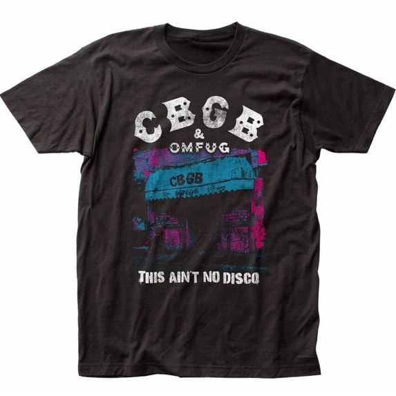 Shopper In Cotone CBGB Underground Rock Punk - Borsa Tote Nera - Foto 2