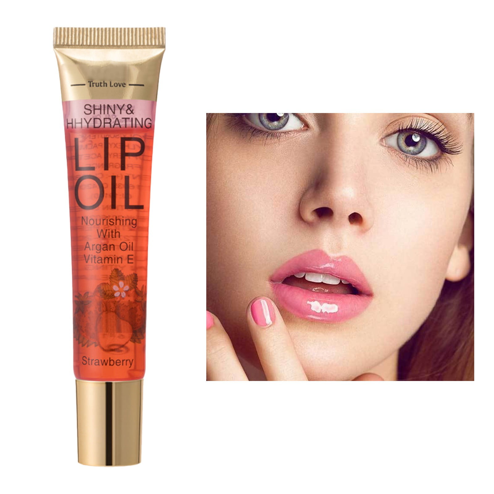 CBGELRT Color Changing Lip Balm Lip Gloss Clear Hydrating Moisturizing