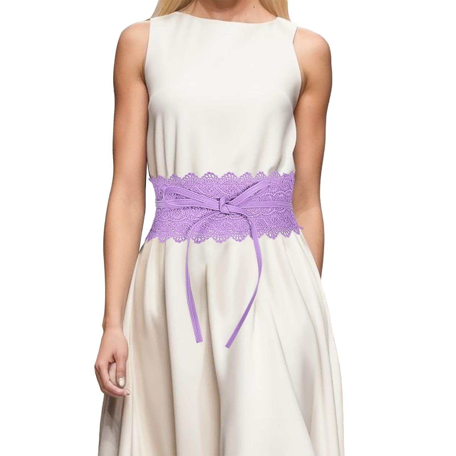 Buy Womens Wide Elastic Waist Belt for Dresses Waistband Trimmer Stretch  Cinch Belt Online at desertcartCyprus
