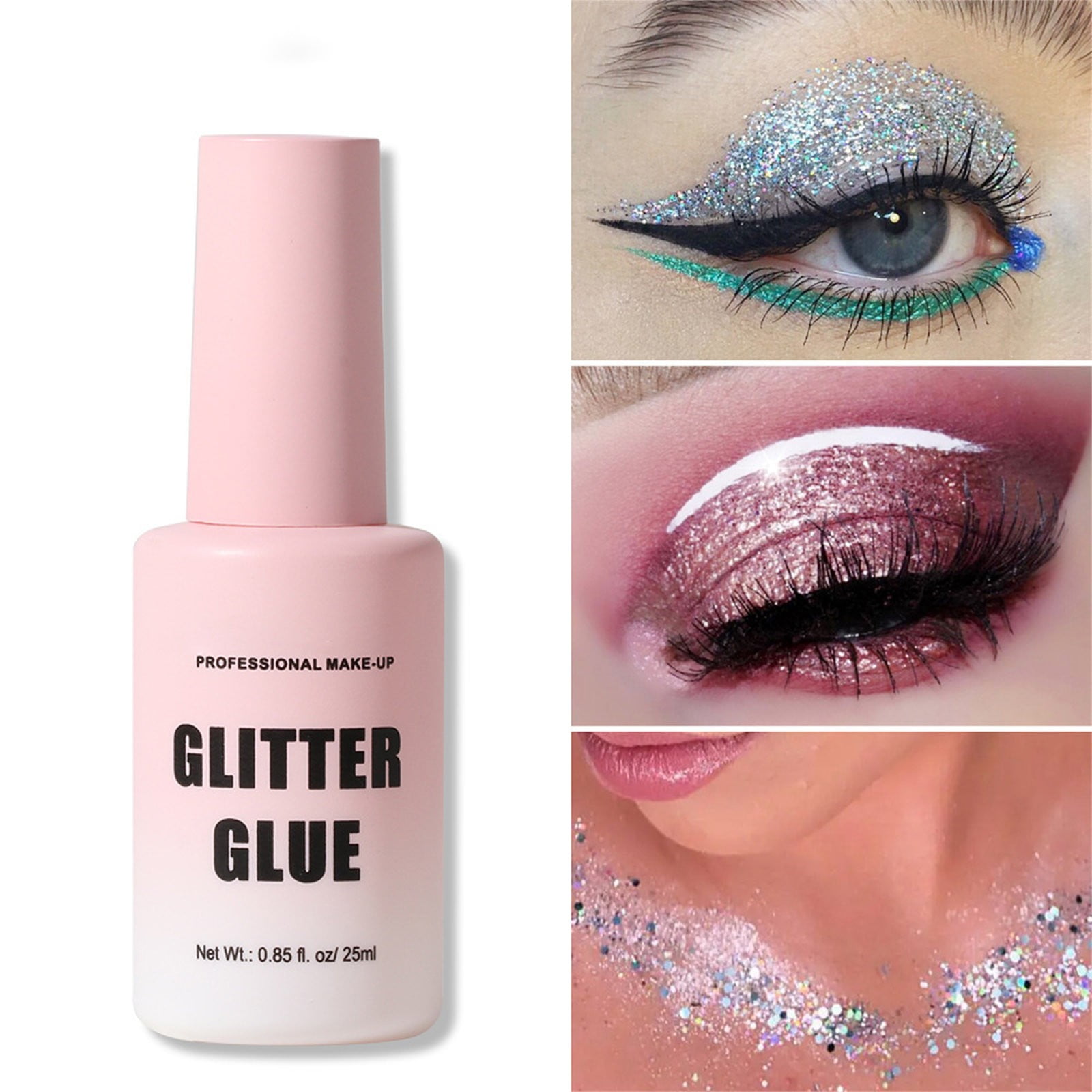 Makeup Glitter Glue Waterproof Quick-drying Glitter Glue Makeup  Long-lasting Eye Body Sequin Base Glue For Nightclub Makeup - AliExpress