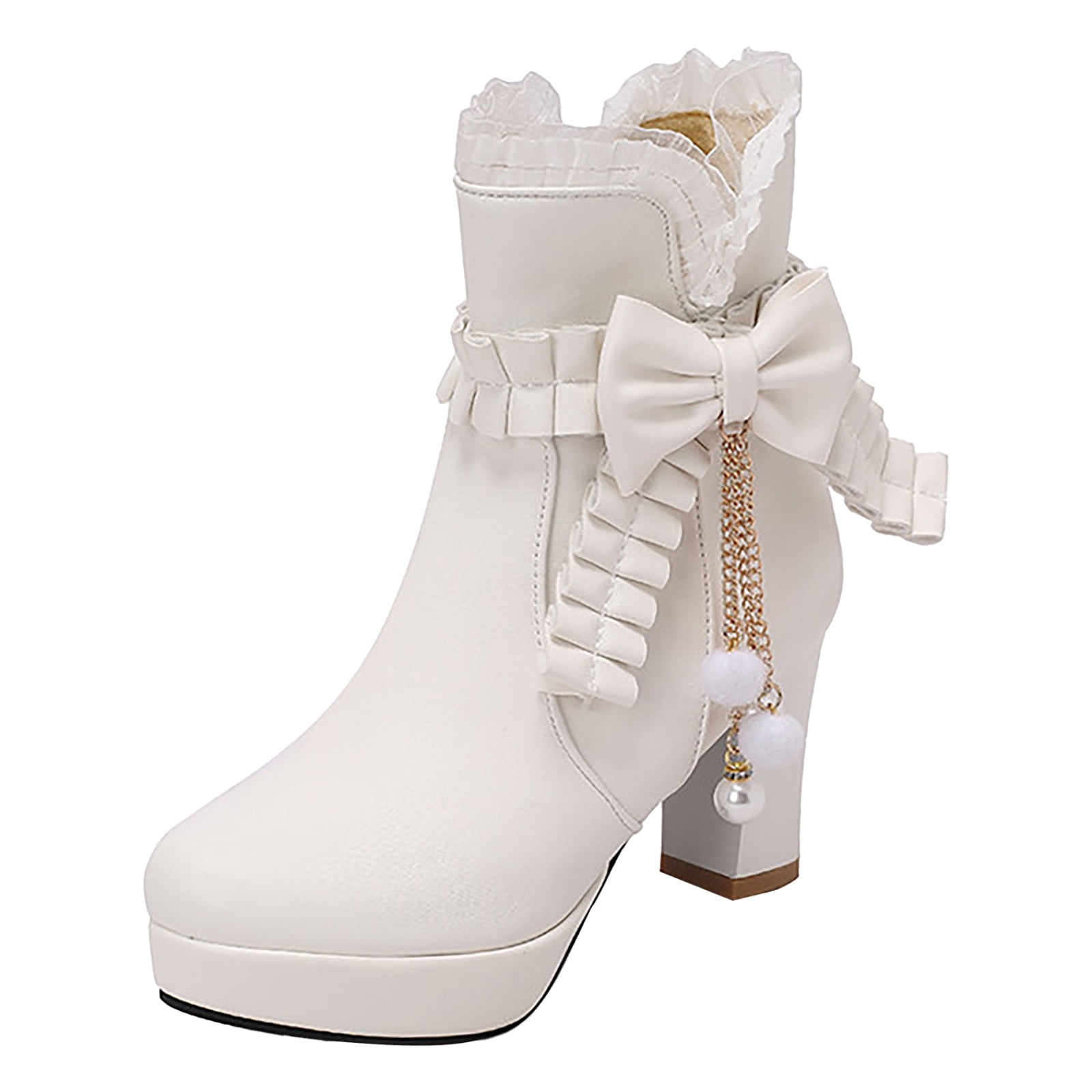 Mujer Botas minimalista cremallera lateral grueso moda con tacón | Tipos de  zapatos mujer, Zapatos de vestir mujer, Zapatos de chicas