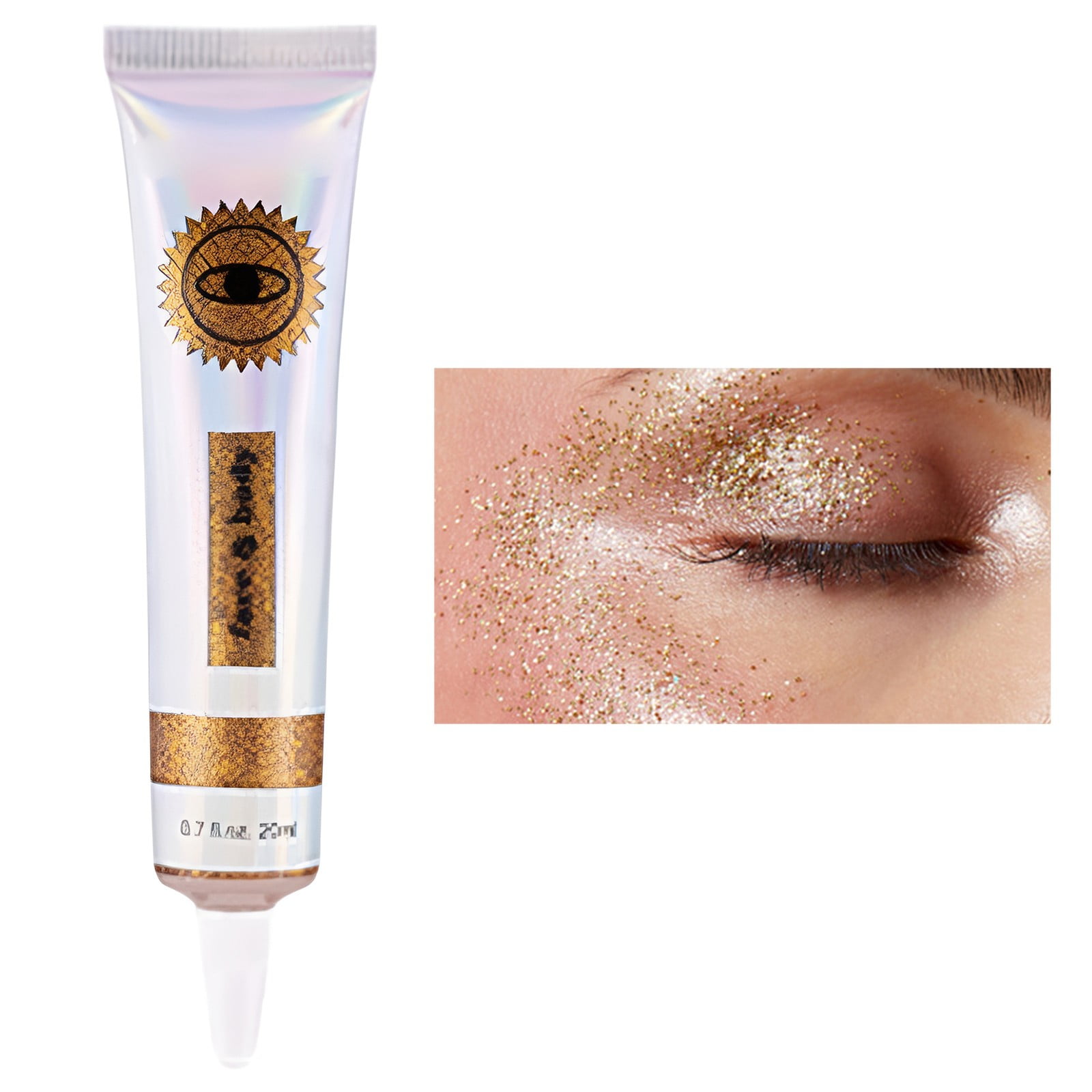 CBGELRT Liquid Glitter Eyeshadow Colorful Metallic Pearl Smokey Eye
