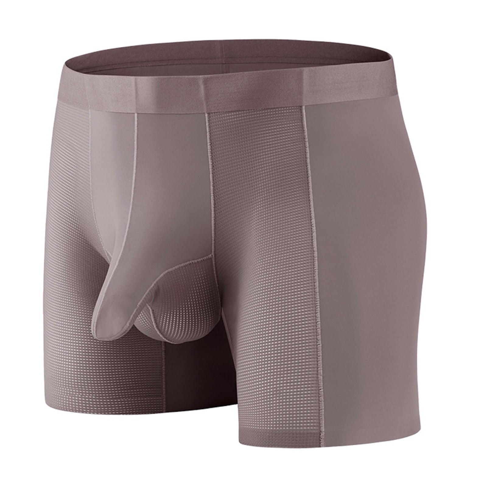 HUPOM Anti Chafing Underwear Men Underwear Bikini Leisure Tie Banded Waist  Multi-color 2XL 