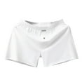 thumbnail image 1 of CBGELRT Mens Underwear Boxer Large Size Relaxed Fit Sports Shorts Soft Breathable Comfort Underpants Sleepwear Panties 3Xl White, 1 of 3