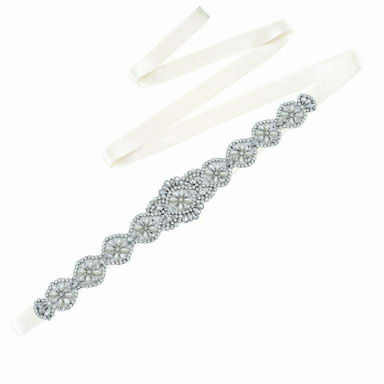 CBGELRT Rhinestone Belts for Women Plus Size Adjustable Elastic