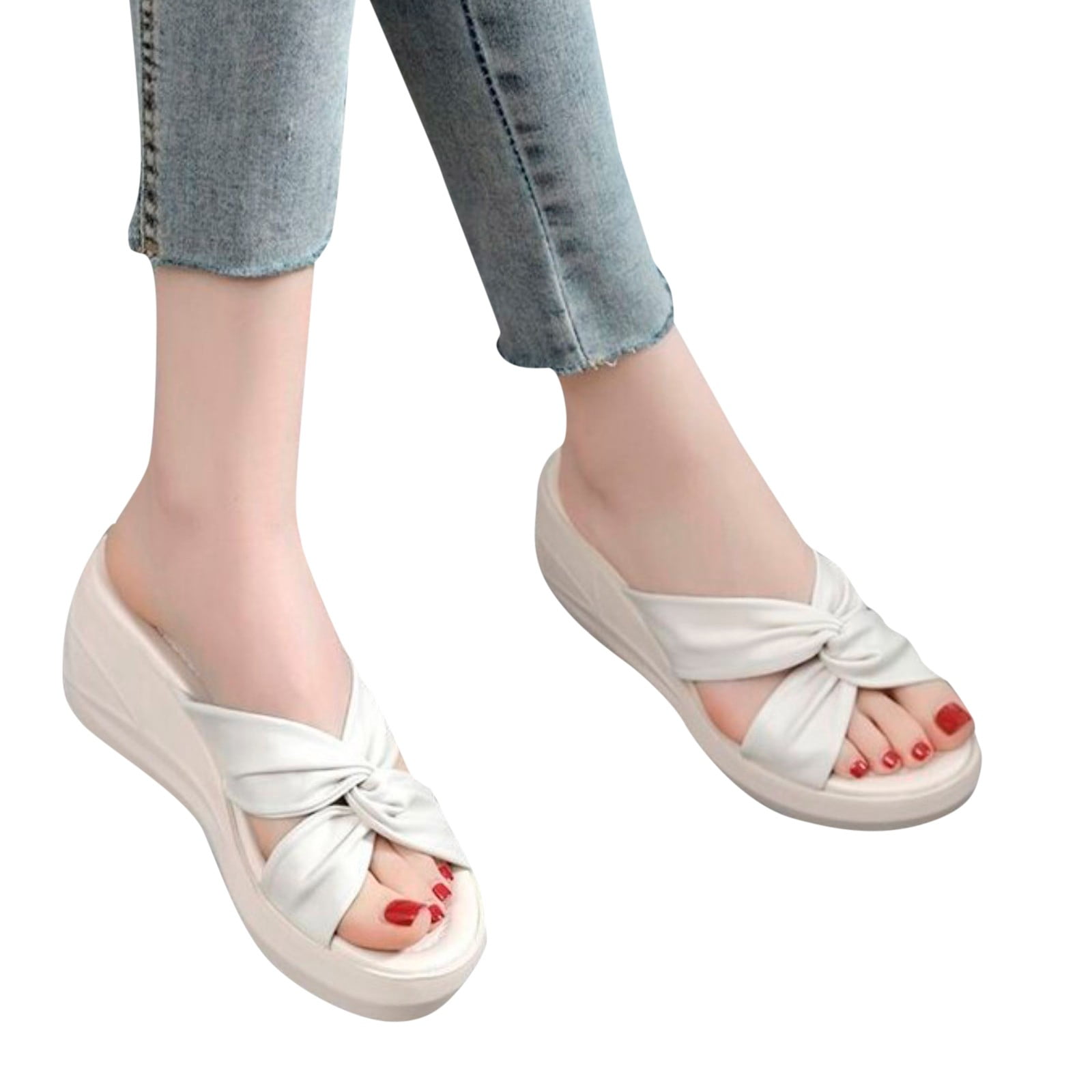 CBGELRT Womens Sandals Beige Ball Of Foot Cushions for Women Sandals