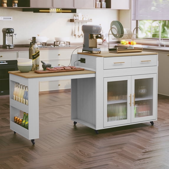 Kitchen Island with Storage 