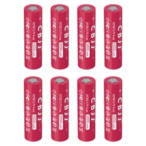 CBJJ 21700 Battery Rechargeable Li-ion Batteries 3.7V 5000mAh 8PCS