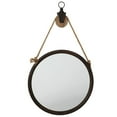 thumbnail image 1 of Ganz 157910 Rusted Wall Mirror on Pulley Hanger, 16 3/8" W. x 1 1/8" D. x 27 1/8" H, Multicolor, 1 of 1