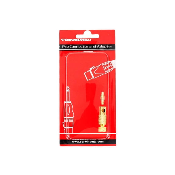 CBLSBP15R - SINGLE BANANA PLUG - RED