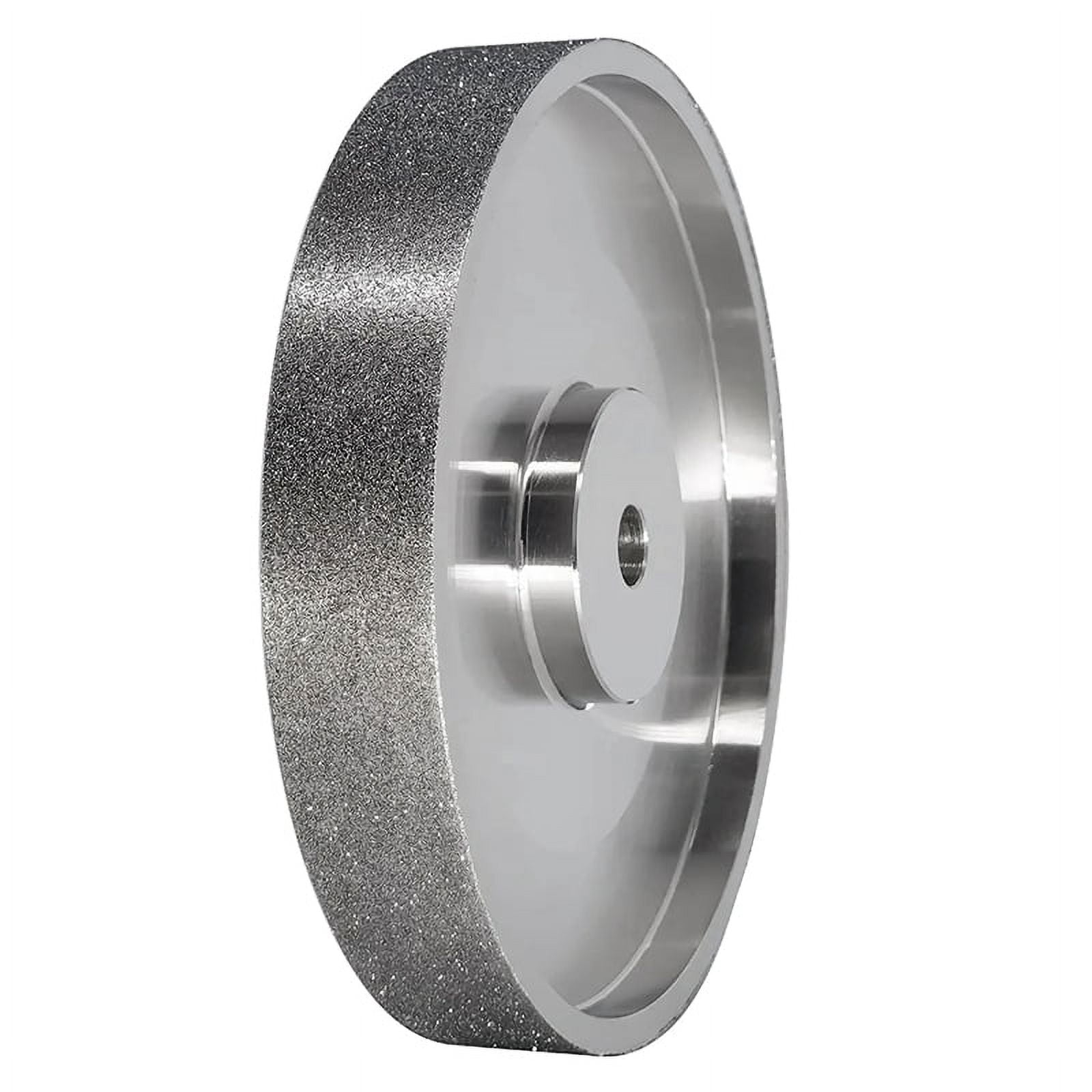 CBN Grinding Wheel, 6Inch Dia x 1Inch Wide, with 1/2Inch Arbor, Diamond Grinding Wheel for