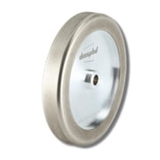 CBN Grinding Wheel 8 inch 180 Grit Radius Edge,1.5  Wide,5/8  Arbor,for Sharpening Woodturning Tools High Speed Steel Tools 180 Grit
