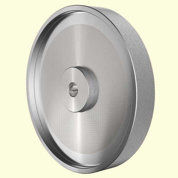 CBN Grinding Wheel for Sharpening Woodturning Tools, High Speed Steel Tools, Bench Grinders