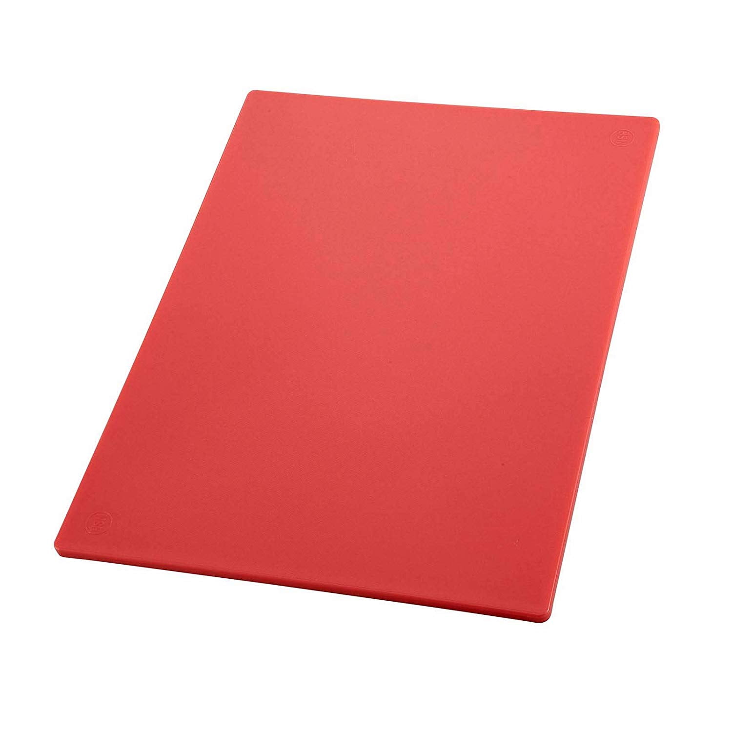 Red Rectangular Plastic Cutting Board, 20" x 15"